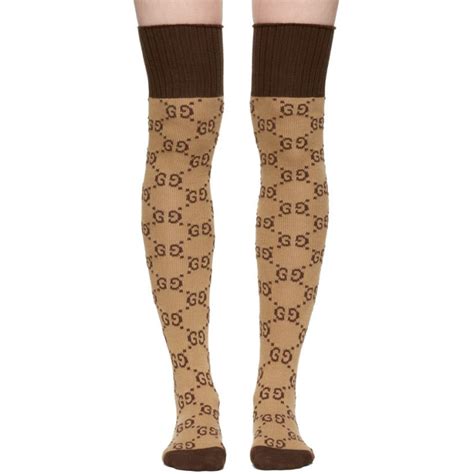 brown gucci stockings|gucci inspired stockings.